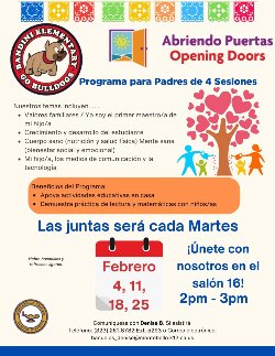 Abriendo Puertas Clases para Padres